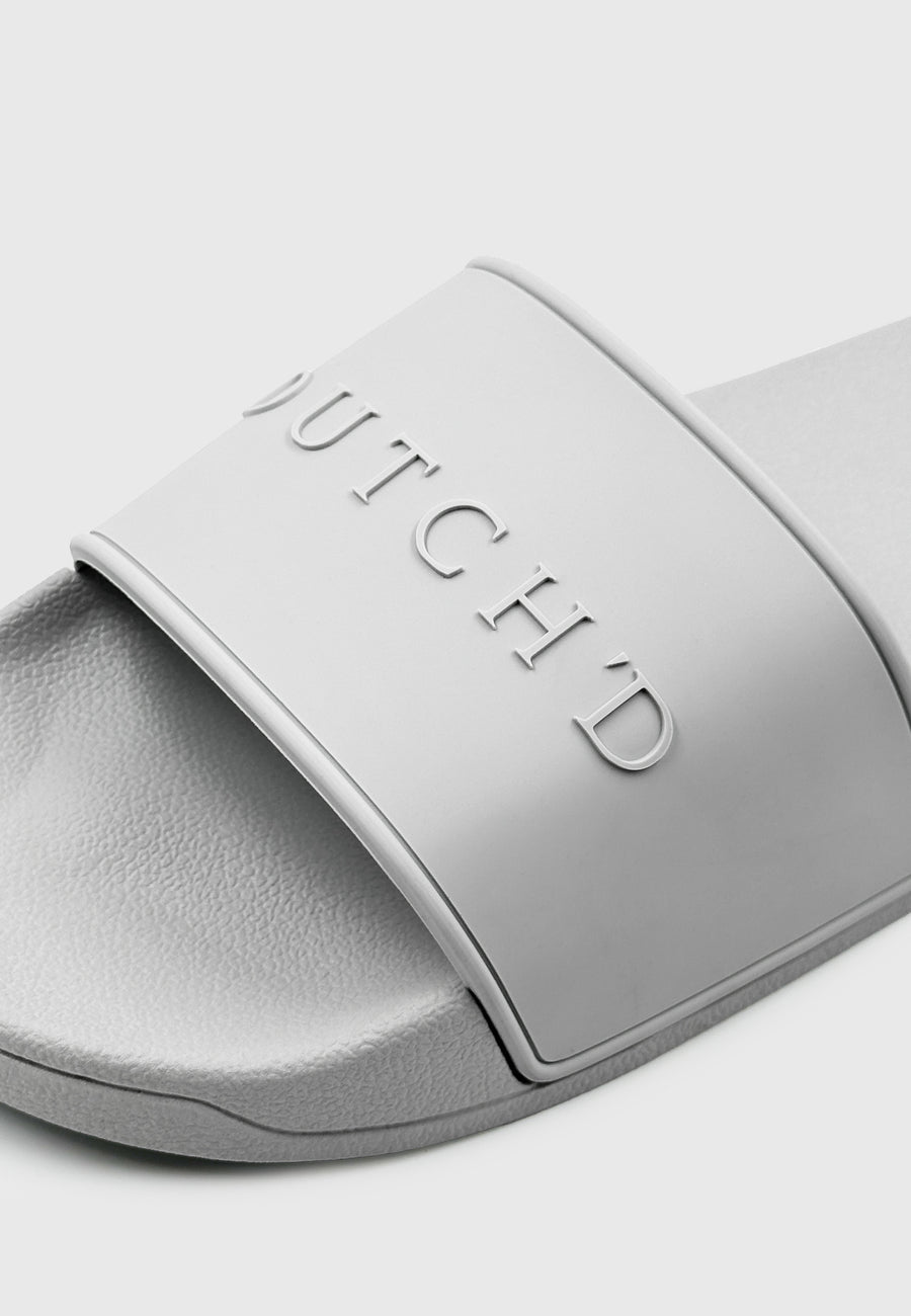 Dutch'D Logo Slides Grey