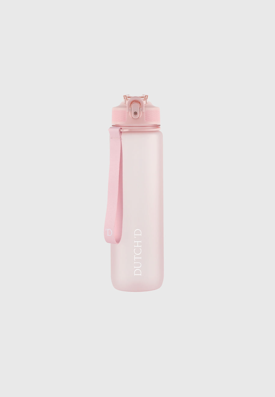 Straw Bottle Pink