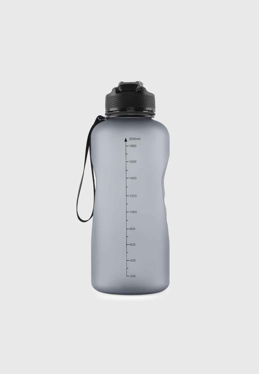 Straw Bottle Grey 2.2L