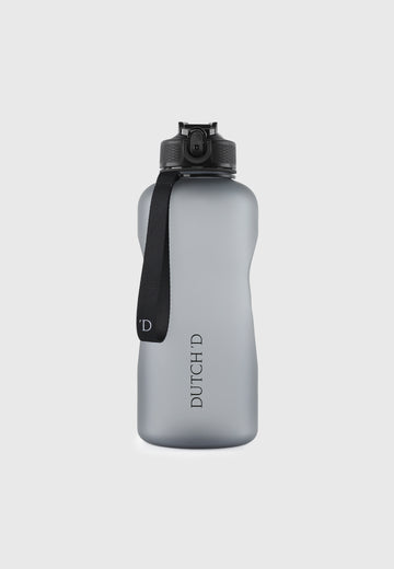 Straw Bottle Grey 2.2L